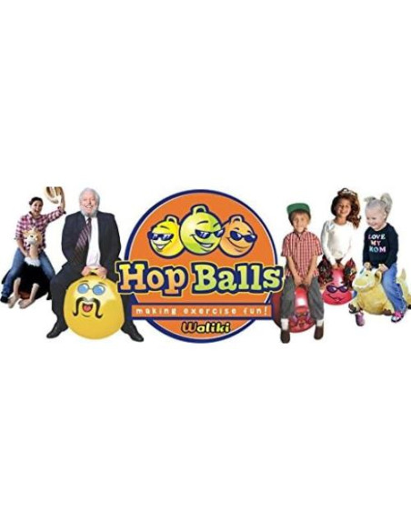 Bola Saltarina WALIKI Púrpura 75 cm para Niños y Terapia