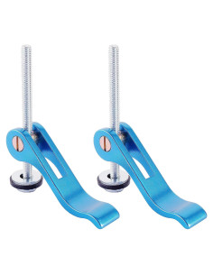 Abrazaderas de Leva POWERTEC 2PK 1/4"-20 para Carpintería