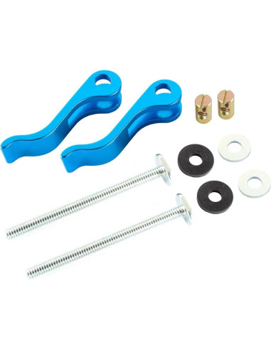 Abrazaderas de Leva POWERTEC 2PK 1/4"-20 para Carpintería