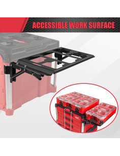 Soporte Plegable BPOPO para Caja de Herramientas Milwaukee Packout 2