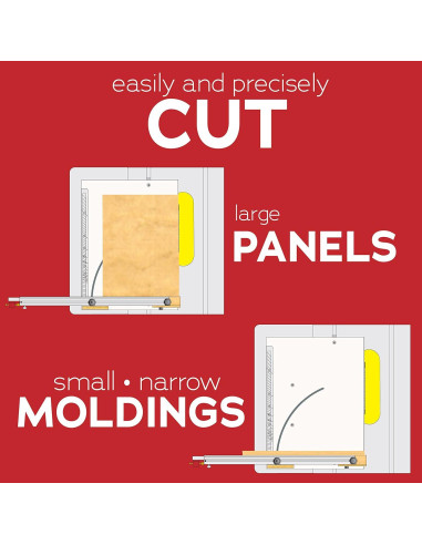 Sled de Corte Dubby Original para Sierra de Banco - Precisión y Seguridad