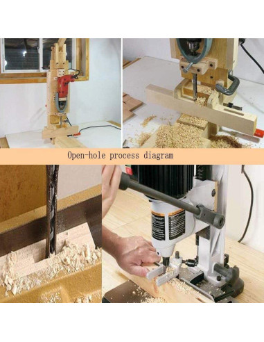 Broca Cincel Cuadrada SaferCCTV 19mm para Madera y Acero