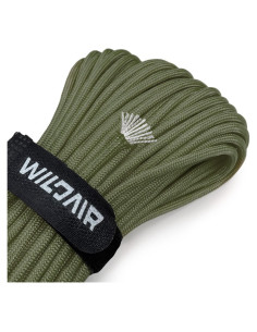 Cuerda Paracord WILDAIR 30m 750lb Verde Militar Nylon