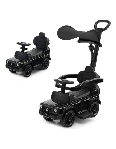 Coche Empujable 3 en 1 Costzon Mercedes Benz Negro
