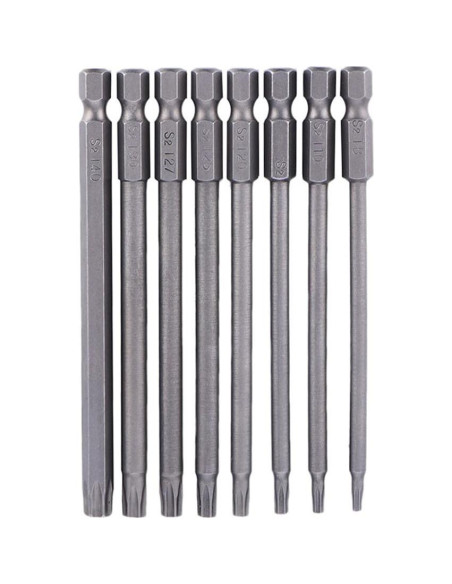 Juego de Puntas de Destornillador Torx Yakamoz 8pcs 100mm