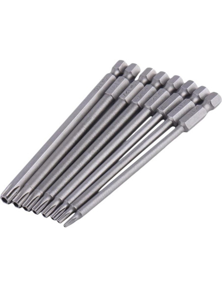 Juego de Puntas de Destornillador Torx Yakamoz 8pcs 100mm
