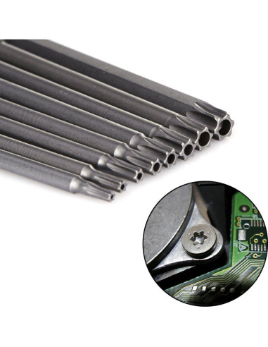 Juego de Puntas de Destornillador Torx Yakamoz 8pcs 100mm