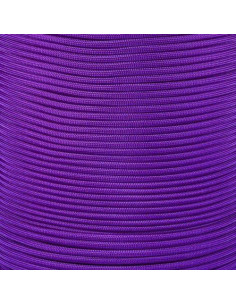 Cuerda Paracord 30.48 m Paracord Planet 550 Tipo III Púrpura Ácido 2