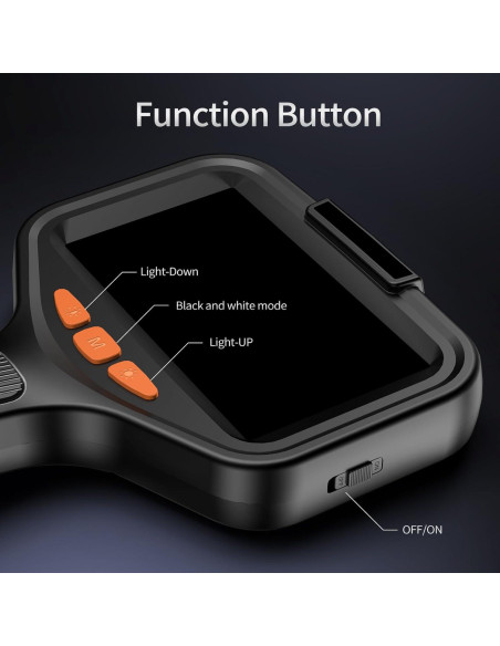 Cámara de Endoscopio 1080P HD EFUTONPRO 1.98m IP67