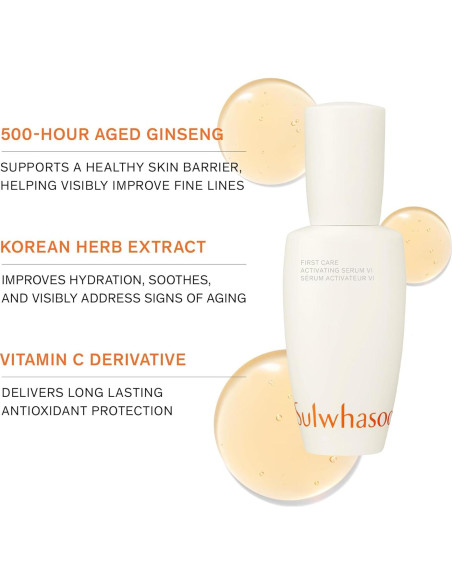 Sérum Facial Anti-Envejecimiento Sulwhasoo 15 ml - Hidratación y Elasticidad