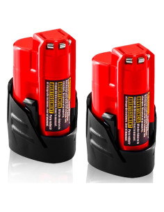 Baterías de Reemplazo 3.0Ah TenHutt para Milwaukee M12 12V