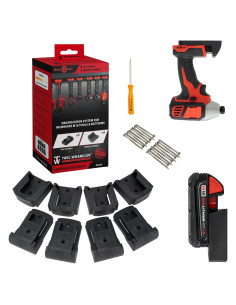 Combo de Organización Tool Wrangler 8pc para Herramientas Milwaukee M18