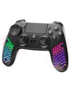 Controlador Inalámbrico NiTHO para PS4/PS3/PC - RGB, 6 Ejes
