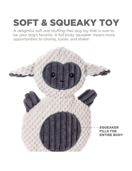 Juguete de Peluche Chirriante Outward Hound Animates Cordero