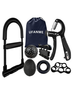 Fortalecedor de Agarre UFANME 7 Piezas 10-60 kg Ajustable