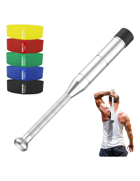 Club de acero ajustable Coniflor 6 en 1 + bandas de resistencia