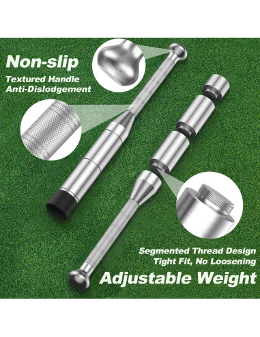 Club de acero ajustable Coniflor 6 en 1 + bandas de resistencia