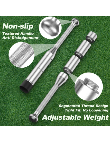 Club de acero ajustable Coniflor 6 en 1 + bandas de resistencia