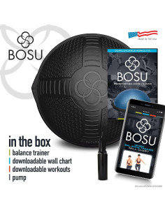 Bola de Equilibrio BOSU Half Ball 63.5 cm para Ejercicio y Rehabilitación 2