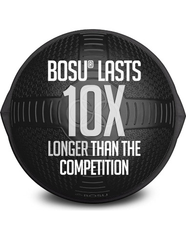 Bola de Equilibrio BOSU Half Ball 63.5 cm para Ejercicio y Rehabilitación