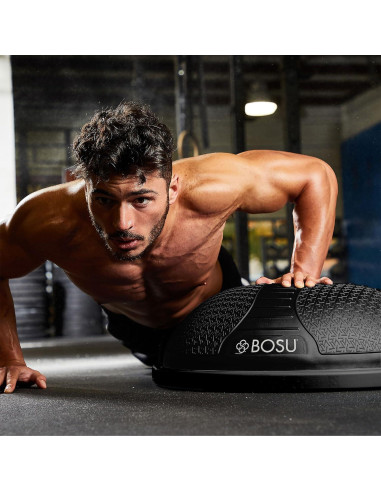 Bola de Equilibrio BOSU Half Ball 63.5 cm para Ejercicio y Rehabilitación