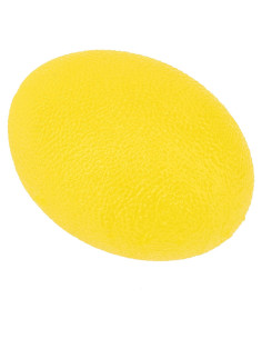 Pelota Antiestrés Squeeze Dilwe Amarillo para Mano y Dedo