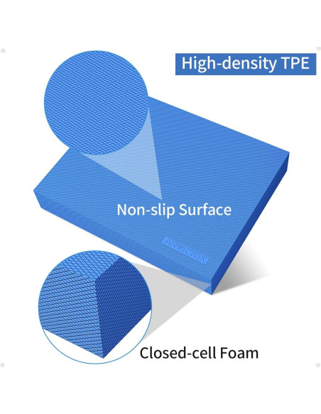 Pad de Equilibrio XL ANVICTOX 50.3x39.9 cm TPE Azul Pad de Equilibrio XL ANVICTOX 50.3x39.9 cm TPE Azul