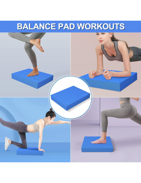 Pad de Equilibrio XL ANVICTOX 50.3x39.9 cm TPE Azul Pad de Equilibrio XL ANVICTOX 50.3x39.9 cm TPE Azul