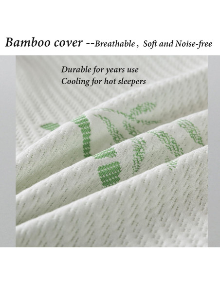 Almohada viscoelástica HOXXME Reina 1 pieza 76x51 cm