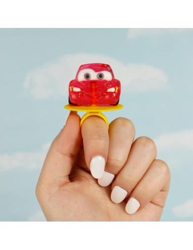Anillos Lollipop Disney Pixar Cars 18 Piezas Sabor Fresa