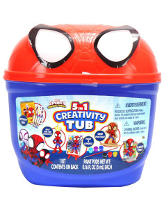 Tubo de Creatividad 5 en 1 Marvel Spidey Tara Toys 2