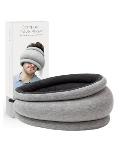 Almohada de Viaje Ostrichpillow Light Gris Medianoche