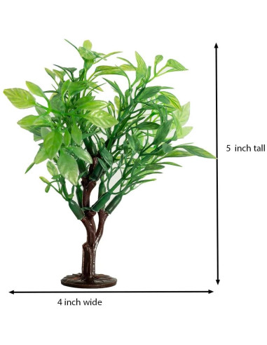 12 Figuras de Árboles Plásticos Artoy 12,7 cm para Manualidades