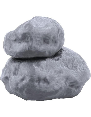 EnderToys Escenografía de Rocas Apiladas 3D para Miniaturas 32mm