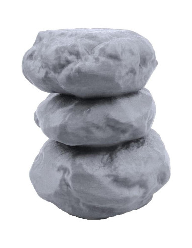 EnderToys Escenografía de Rocas Apiladas 3D para Miniaturas 32mm