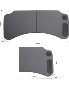 Mesa Plegable ThinSGO para Tesla Model Y y Model 3 43x41 cm 2