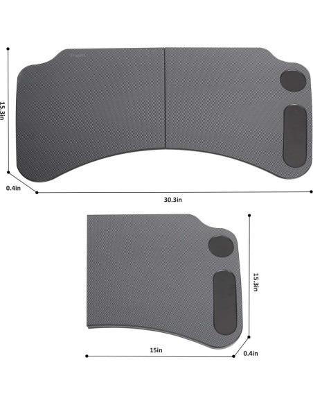 Mesa Plegable ThinSGO para Tesla Model Y y Model 3 43x41 cm