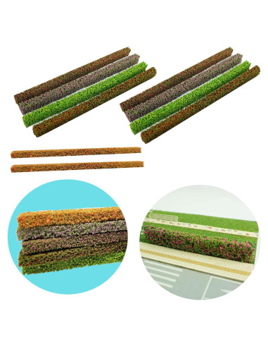 Cayway 5 Tiras Arbustos Miniatura 20 cm Decoración Paisaje