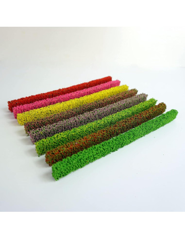 Cayway 5 Tiras Arbustos Miniatura 20 cm Decoración Paisaje