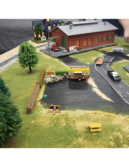 Cayway 5 Tiras Arbustos Miniatura 20 cm Decoración Paisaje