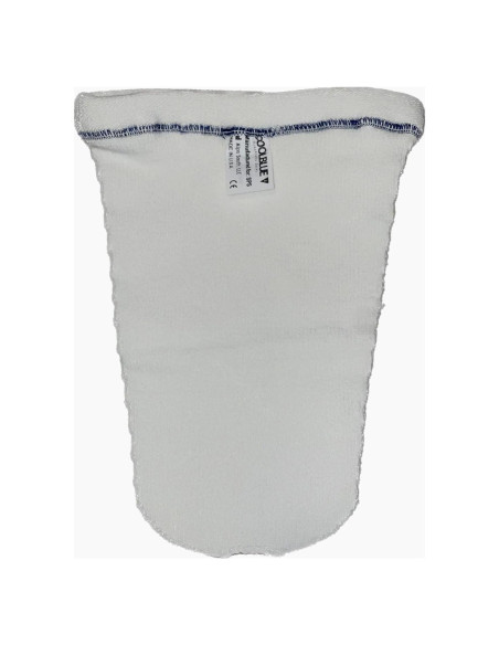 Calcetín prostético Cool Blue CB5HWSH2 5 capas corto con agujero
