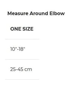 Faja Ajustable Neopreno Codo MUELLER Unisex Negro 2