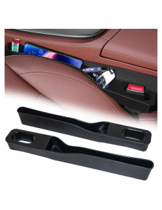 Organizador de Asiento de Coche BAOYIKU 2 Paquetes Negro