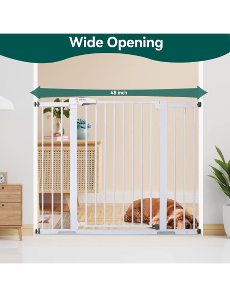 Puerta de Seguridad BABELIO 91 cm Alta 73-122 cm Ancha