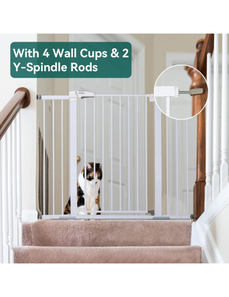 Puerta de Seguridad BABELIO 91 cm Alta 73-122 cm Ancha