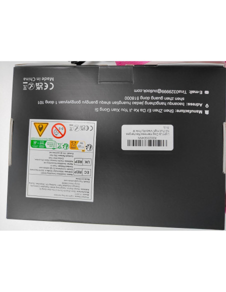 Arnés Iluminado para Perros Feycig Ajustable Azul S