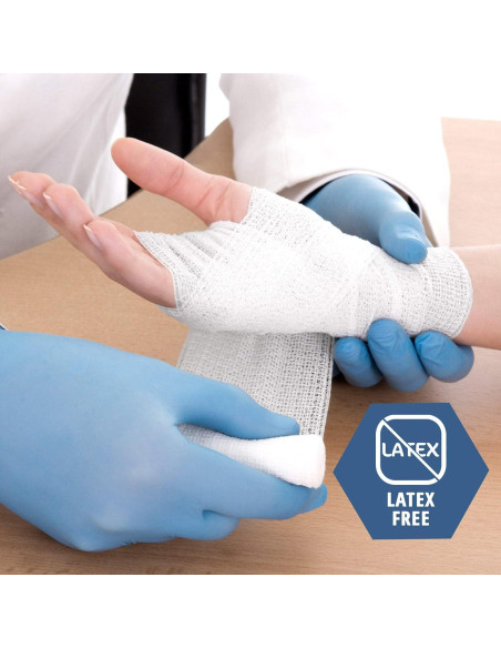 Venda de Gasa Elástica Conformable MED PRIDE 5 cm x 4.1 m - 12 Rollos