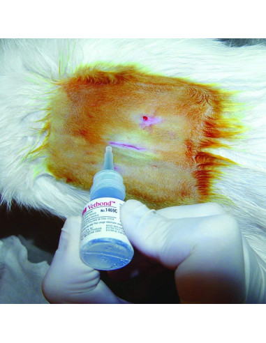 Adhesivo de Tejido Vetbond 3M 3ml para Cuidado Animal