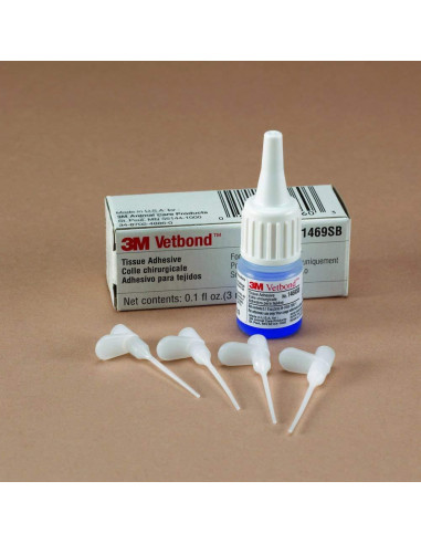 Adhesivo de Tejido Vetbond 3M 3ml para Cuidado Animal
