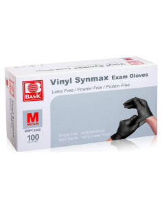 Guantes de Examen de Vinilo Negros UC Global Trade M 100 Unidades